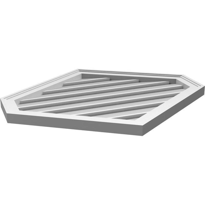 Pente verticale verticale en uréthane 8 pi, 1.5" H x 32" W x 28" L