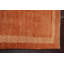 Tapis orange Gabbeh 3 x 10