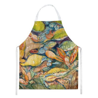 No Pattern Bib Apron