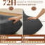 Meuble de salon luxueux en microfibre grise capitonnée à boutons 1 pièce-1658499819