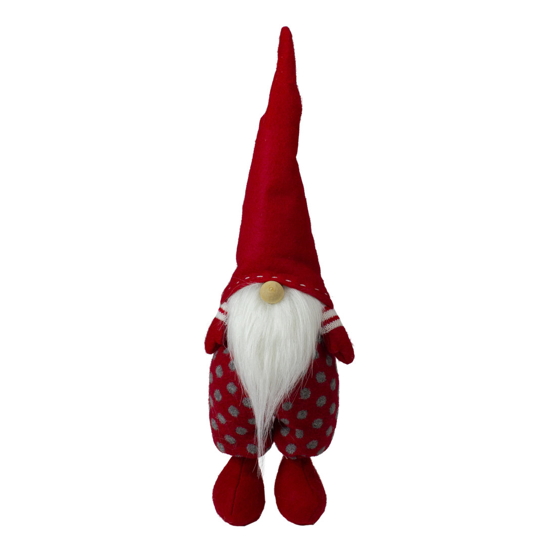 16" Red and White Standing Santa Gnome Christmas Figurine Northlight Seasonal