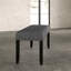 Fabric Dining Bench with Nailhead Trim-474314696
