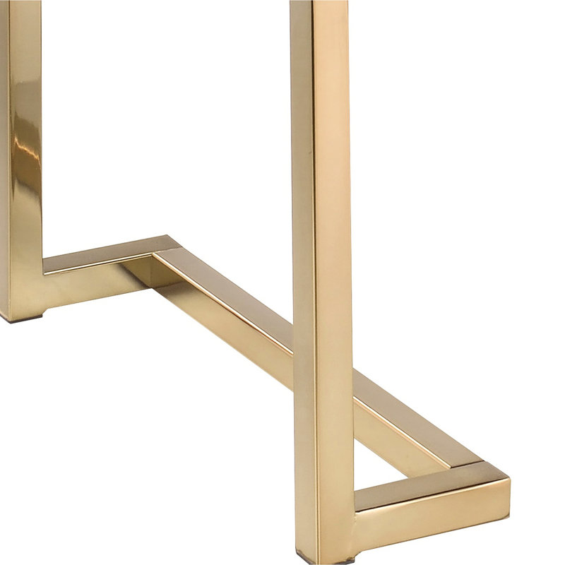 Bench With C Metal Base