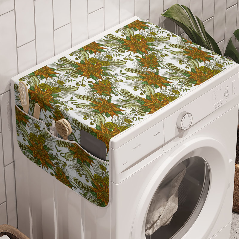 Machine à laver East Urban Home Vintage, paquet de 2, 47 po x 18,5 po