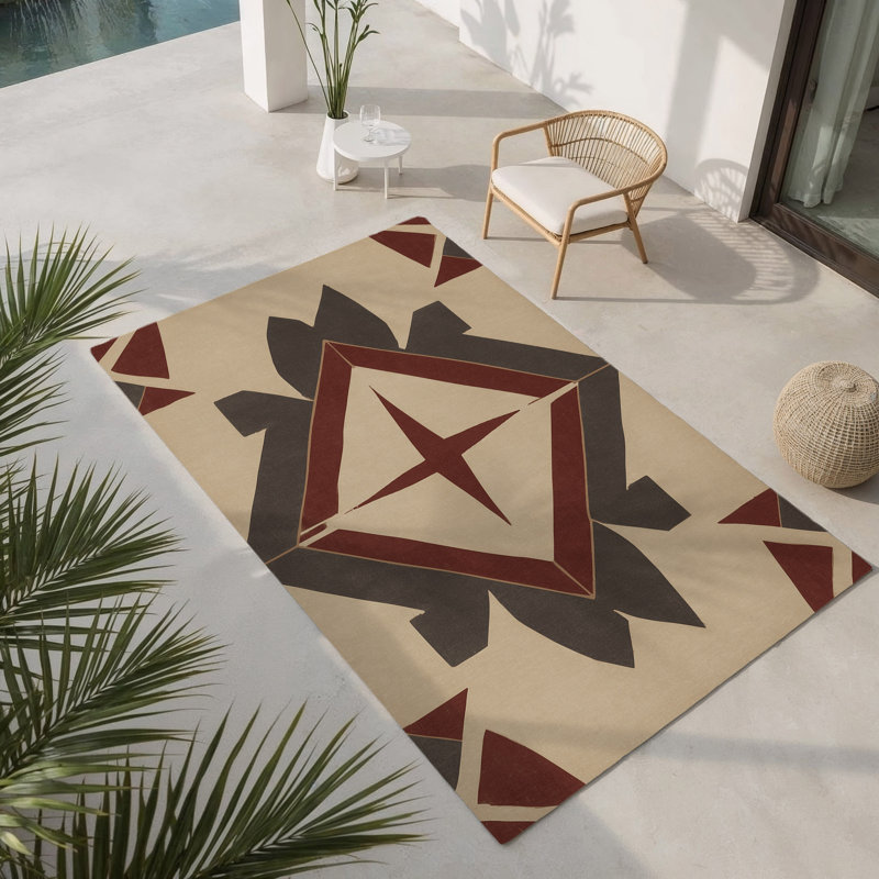 Relic Radiance Indoor And Outdoor Area Rug, Rectangle 8' x 10'