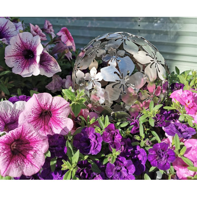 Charlann Stainless Steel Gazing Ball