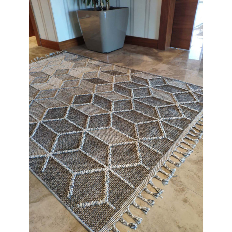 Laneta Indoor / Outdoor Rug, Carré 6 pi 7 po