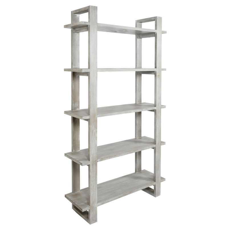 Étagère à livres H 79 "x l 43,5" Mcclurg, Gris
