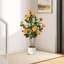 2 pièces 36 "Camellia artificiel arbre artificiel en pot plante verte moderne-1727200914