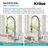 KRAUS Bolden Commercial Style 2-Function Single Handle Pull Down Kitchen Faucet-99355384