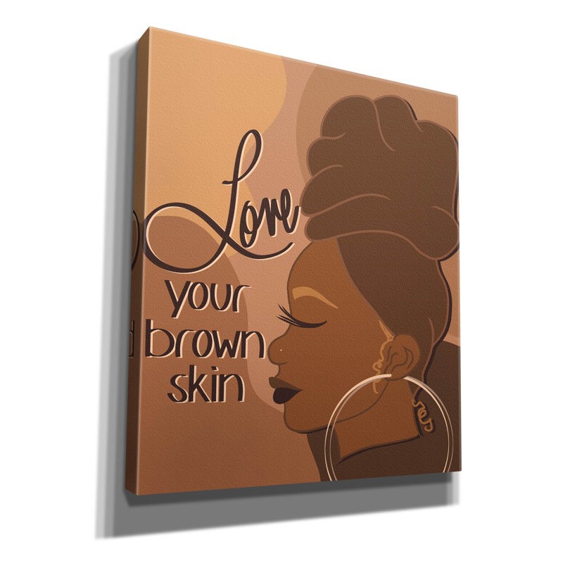 Art mural sur toile Epic Graffiti «Brown Wrap» par Marlee Ash Calligraphy & Design, 26 po x 30 po, H 30 po x l 26 po