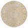 Round Nora Geometric Indoor / Outdoor Area Rug