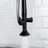 Heavy Duty Commercial Kitchen Faucet - Single Handle Pre-Rinse Matte Black Washer Sink Seal-906173282