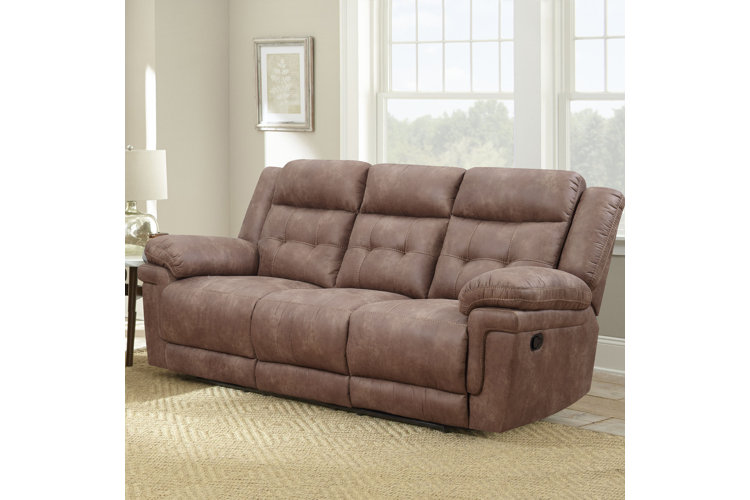 Elida 88" Pillow Top Arm Reclining Sofa