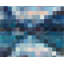 Ensemble de 4 napperons Pixelated Mountainous