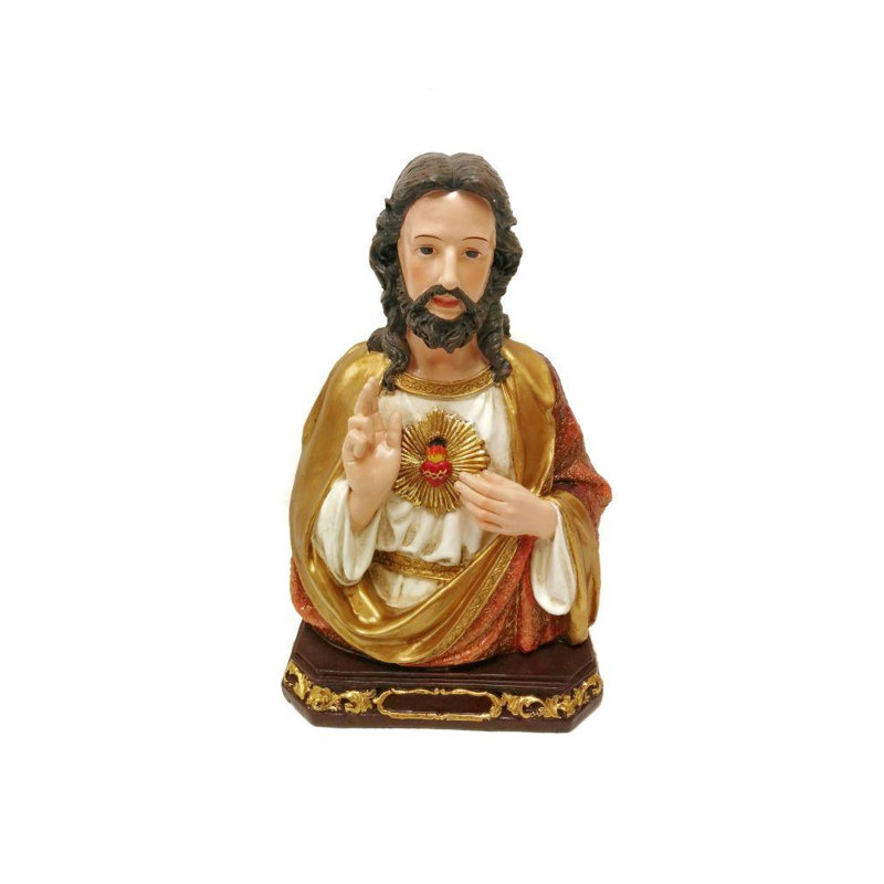 Figurine johnny cœur of jesus Hybl, H 6 po x l 4 po x P 2 po