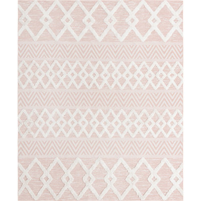 Jordalier Cotton Moroccan Indoor Rug
