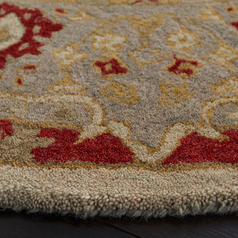 Tingley Hand Tufted Wool Pile Oriental Rug, Runner 2'3" x 8'