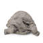 Statue tortue d'extérieur, gris foncé, sans assemblage requis