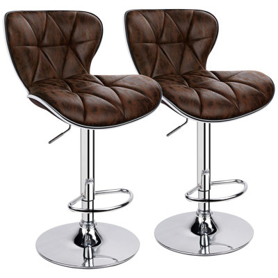 Tabouret de bar réglable 32,5 po Maineville
