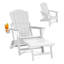 Chaise Adirondack pliante avec repose-pieds Azariyah-1919561426