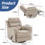 Fauteuil inclinable et pivotant Totianna-1245434222