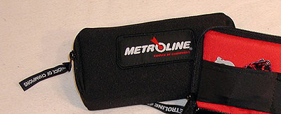 Mini Metroline Fabric Dart Case, Red