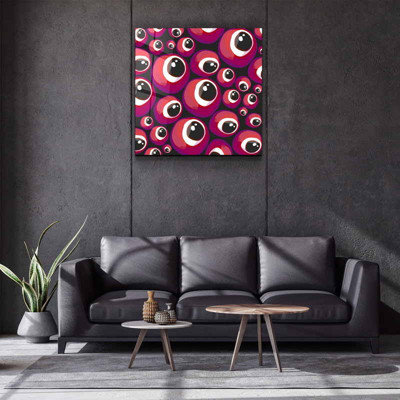 Superbe peinture décorative en verre trempé de 19,7 po x 19,7 po | 100% verre trempé, épaisseur: 0,16 pouce | Impression UV pour des couleurs éclatantes | Parfait pour la décoration intérieure, le salon ou le bureau
