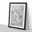 Wave Sketch by Katsushika Hokusai - Framed Print-55612317-55612313