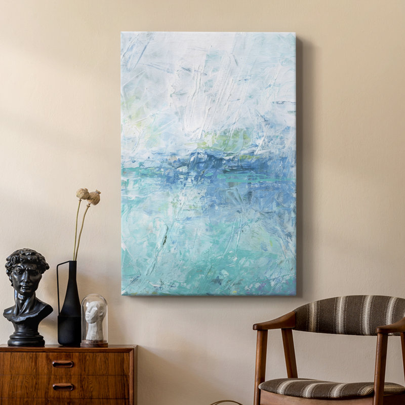 Lac Misty Mountain II - galerie sur mesure Cavas, H 48 po x l 32 po