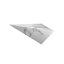 FlexStone 27" Floating Corner Seat in Calacatta White-106535370