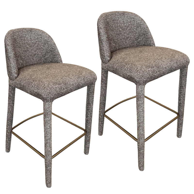 Tabouret de comptoir 26 po Modern, Tabouret de comptoir moderne 26 po, ensemble de 2 