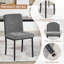 Modern Dining Chair with Metal Legs-1116497338
