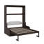 Grand lit escamotable mural avec coussin-990714504