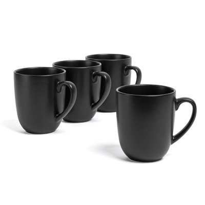 over&back Coupe Semi-Matte Hand-Finished Stoneware Mugs