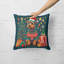 Coussin décoratif 1164_Welsh Terrier Christmas-1531094221