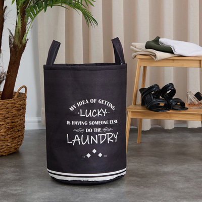 Decorative Laundry Basket Bag