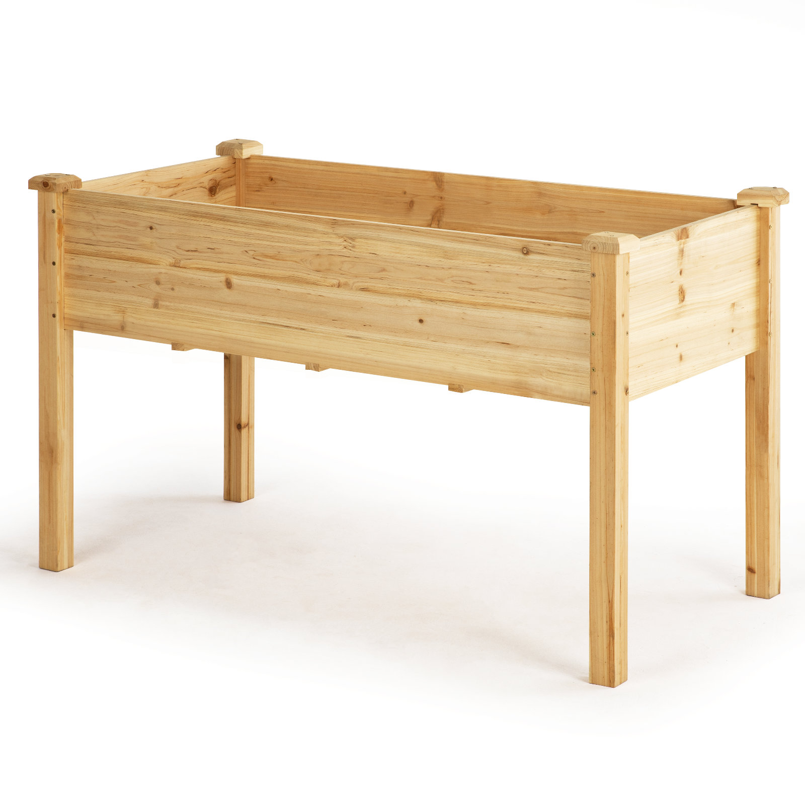 Arlmont & Co. Oliviagrace Wood Elevated Planter | Wayfair