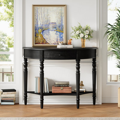 Console avec tiroir et tablette Farmhouse