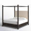 Retreat Upholstered Woven Canopy Bed-95851092-95851089