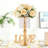 2 Pcs Crystal Flower Stand Wedding Centerpieces for Tables, 21.26in/54cm Height Gold Centerpiece Stands Metal Flower Vase for Party, Reception,  Anniversary Ceremony, Birthday Event, Home Decor