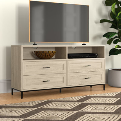 Meuble télé 4 tiroirs pour téléviseur de 60 po ou moins Addlee