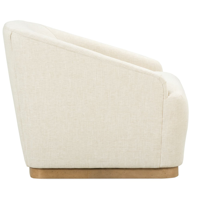Bernie Swivel Armchair, Beige (BU103-07)