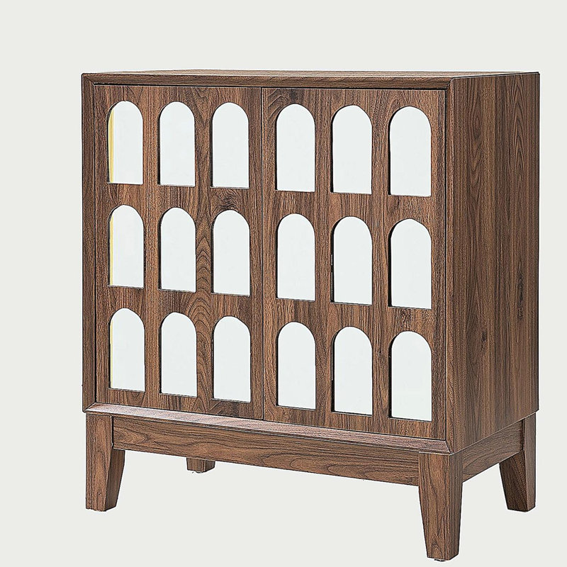 Double Door Cabinet, Walnut