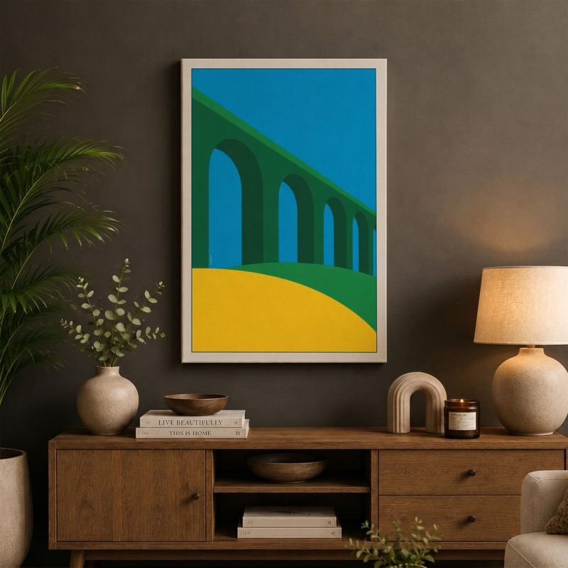 Print, 24x16 - 61.0 x 40.6 cm, Taupe Border