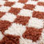 Romea Chequered Shag Area Rug-1278106572