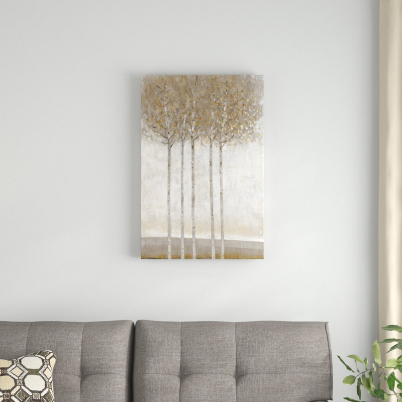 «Early FaII II», peinture sur toile, H 30 po x l 20 po