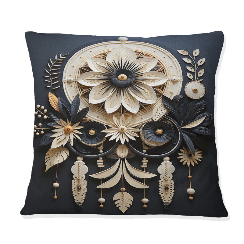 Coussin décoratif Native American Dream Catcher I - Native American Art
