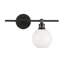 Applique murale de salle de bain 1 lumière Drinkard-1542572989-1542572991