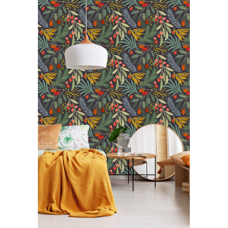 Rouleau de papier peint adhésif Baskin, L 10,42 pi x l 25 po